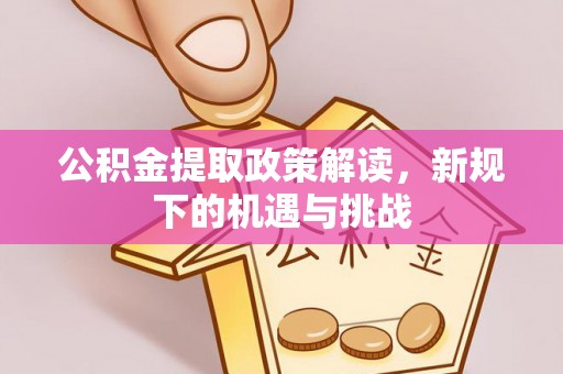 乐山公积金提取政策解读，新规下的机遇与挑战