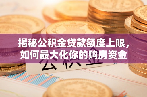 乐山揭秘公积金贷款额度上限，如何最大化你的购房资金