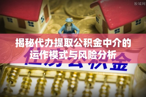 乐山揭秘代办提取公积金中介的运作模式与风险分析