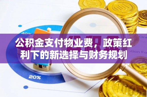 乐山公积金支付物业费，政策红利下的新选择与财务规划