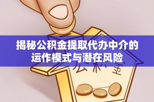 乐山揭秘公积金提取代办中介的运作模式与潜在风险
