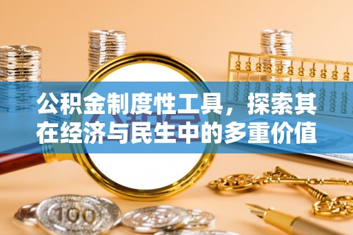 乐山公积金制度性工具，探索其在经济与民生中的多重价值