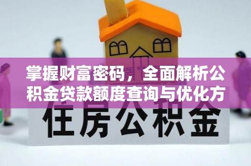 乐山掌握财富密码，全面解析公积金贷款额度查询与优化方案