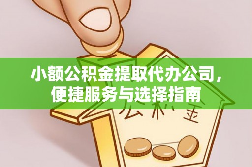 乐山小额公积金提取代办公司，便捷服务与选择指南
