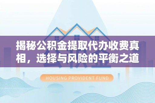 乐山揭秘公积金提取代办收费真相，选择与风险的平衡之道