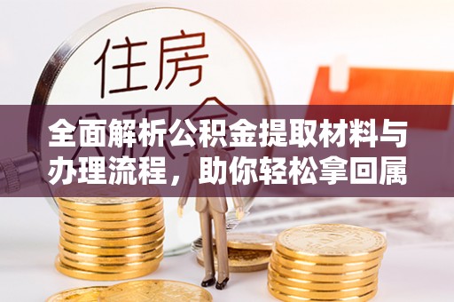 乐山全面解析公积金提取材料与办理流程，助你轻松拿回属于自己的钱